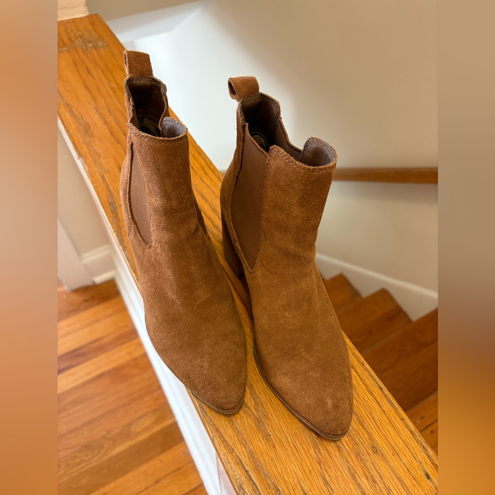 Steve Madden Brown Suede Ankle Boots